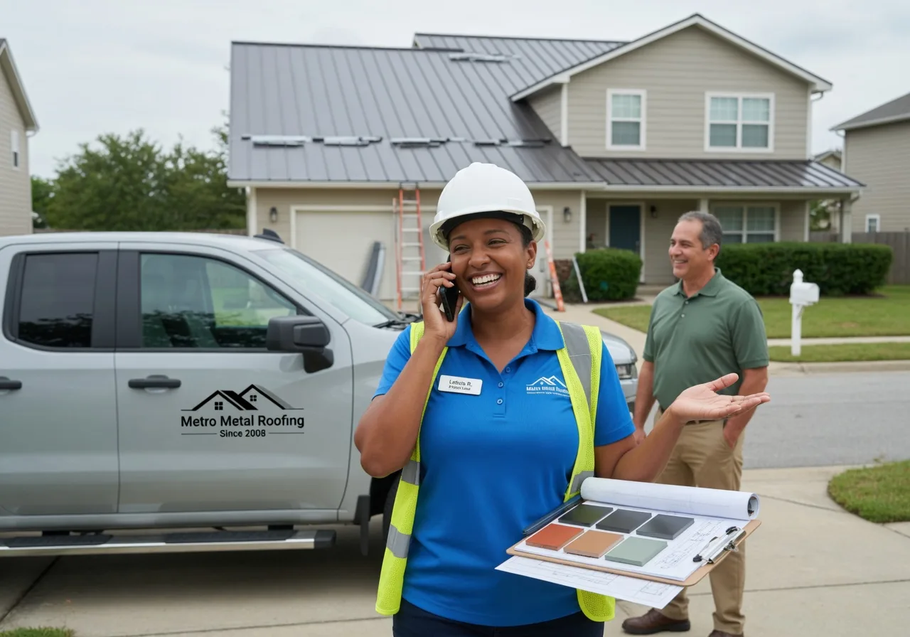 Storm Damage Metal Roof Repair in Homewood, AL